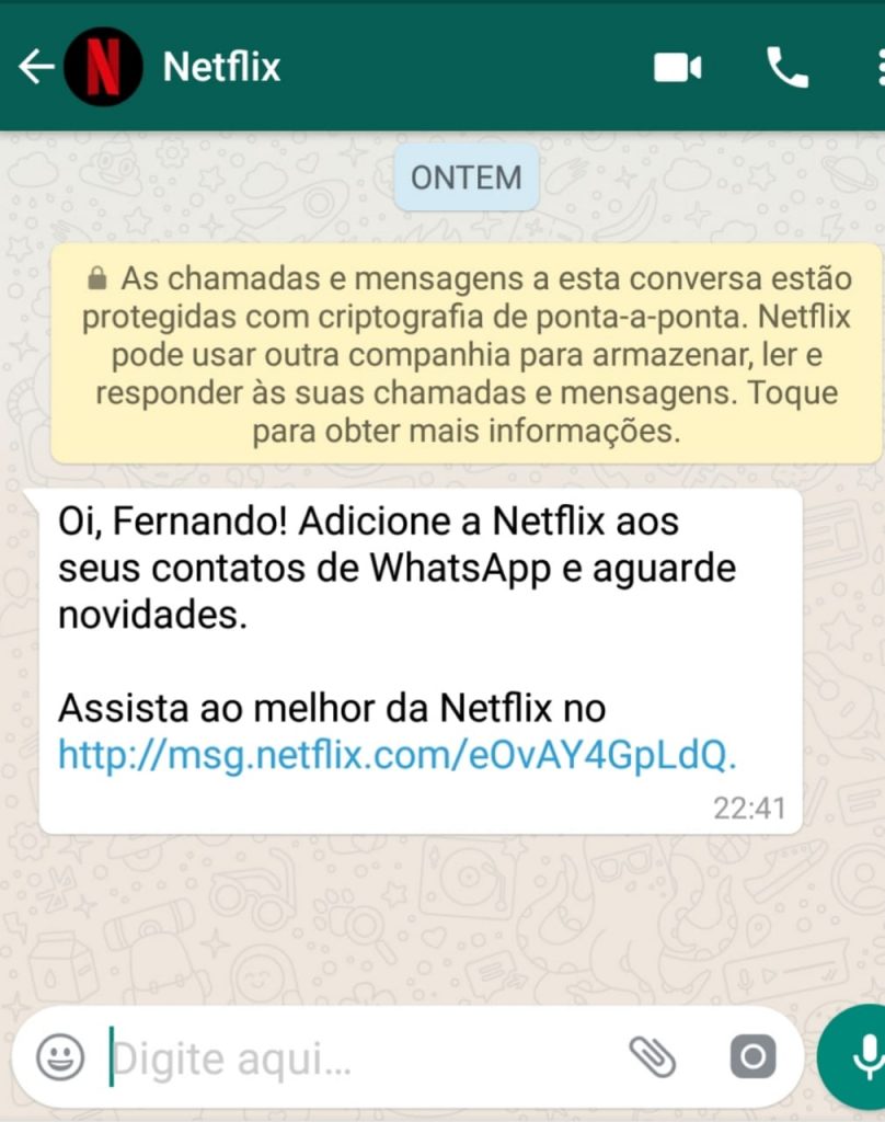 Netflix, WhatsApp Oficial juntos - Atender Digital