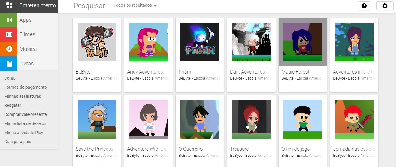 Jogos BeByte