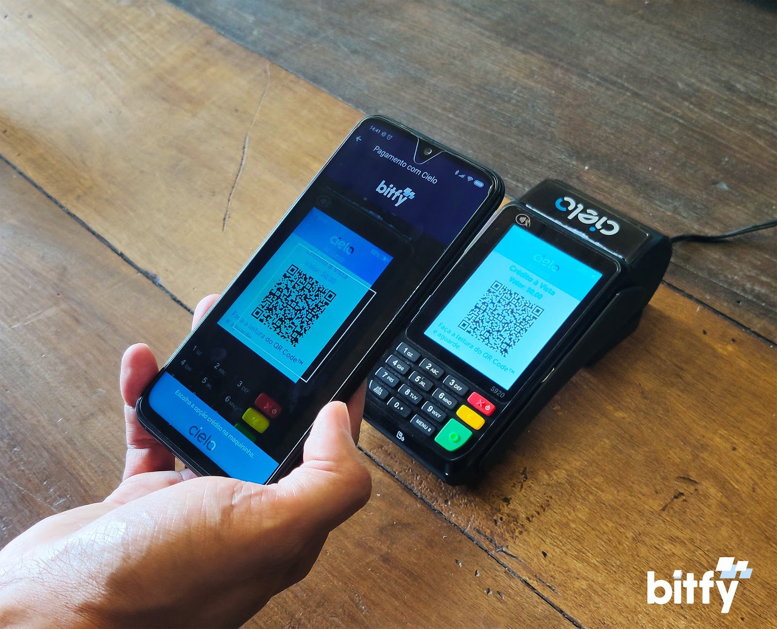 Pagamento Bitfy Cielo
