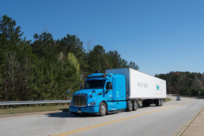 Waymo Truck / Twitter