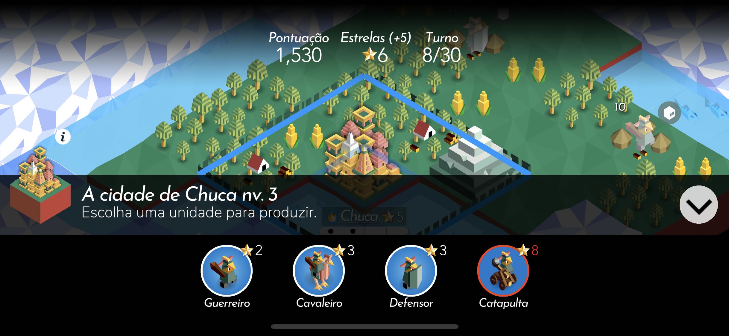 the battle of polytopia menu