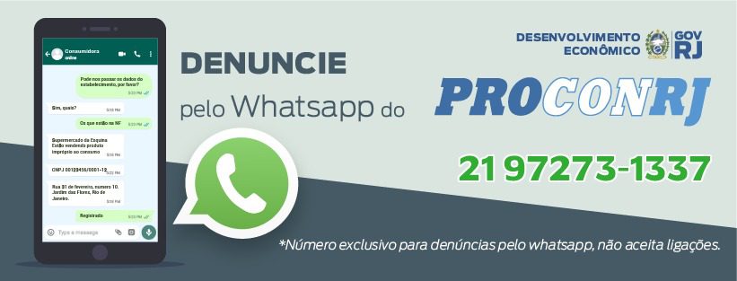 BANNER WA DENUNCIAS PROCON RJ