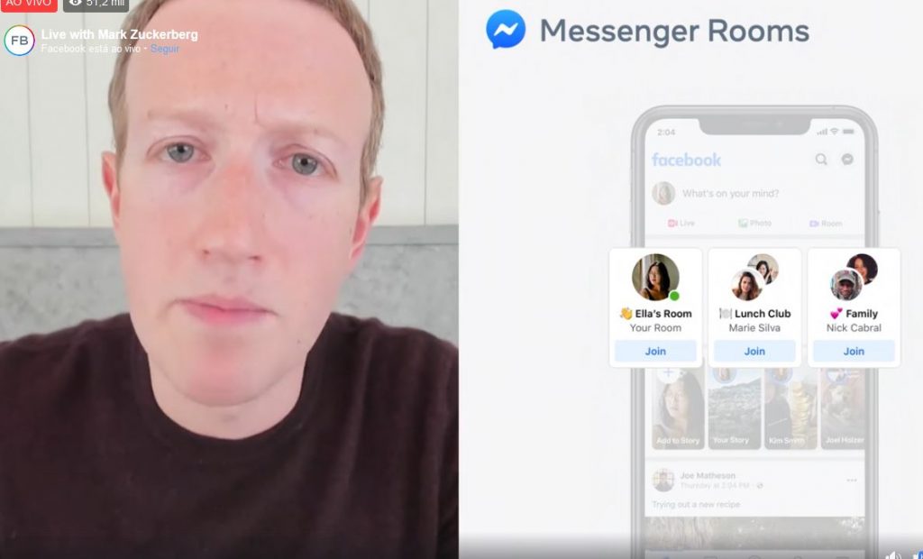 Facebook Messenger terá jogos online em dupla durante chamadas de vídeo