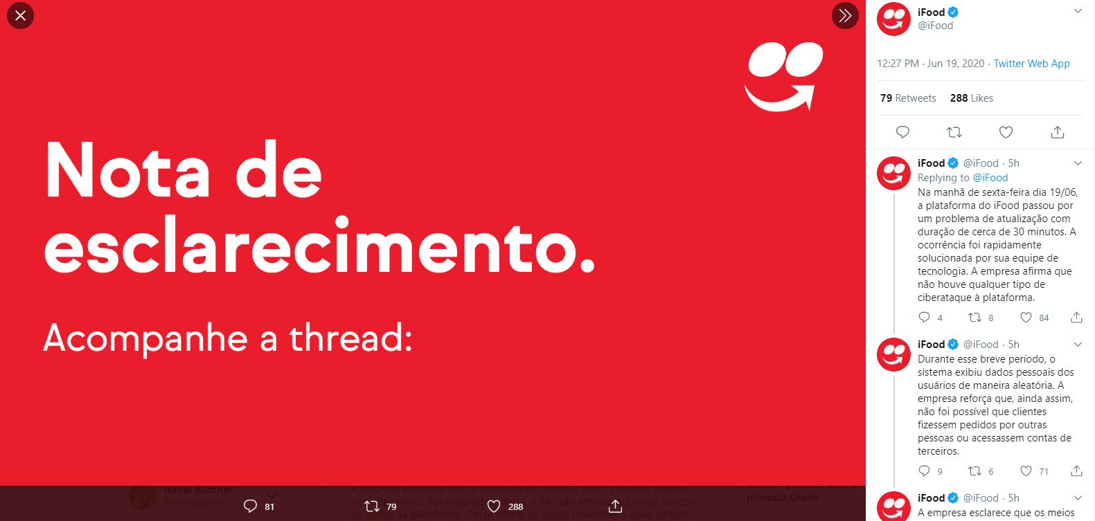 iFoodno Twitter