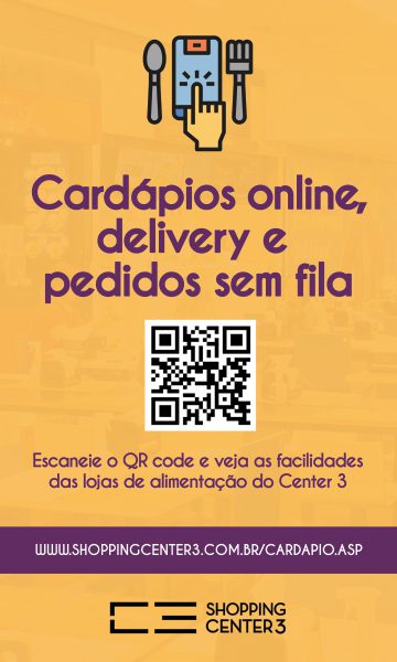 cardápio digital Shopping Center 3