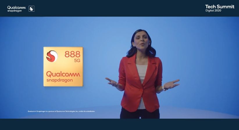 Apresentação do Snapdragon 888