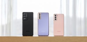 Samsung Galaxy S21 Ultra, S21+ e S21