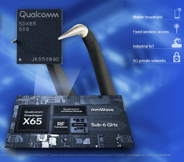 Imagem do release da Qualcomm para a imprensa