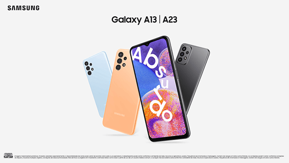 Samsung; Galaxy A13 e A23