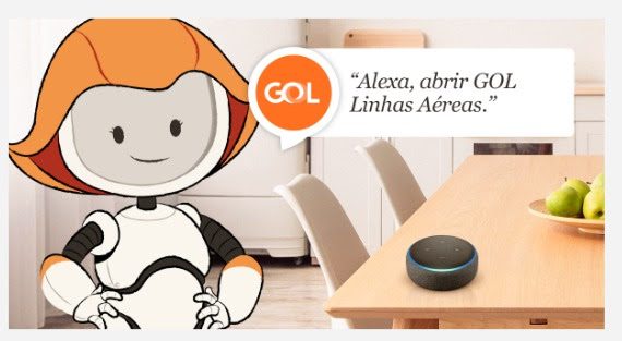 GOL na Alexa