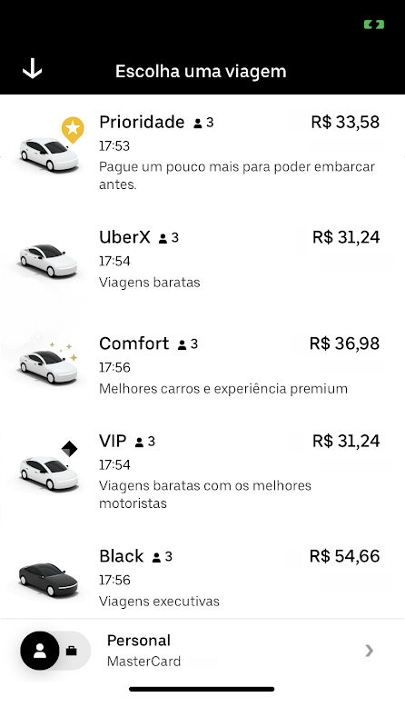 Uber Prioridades