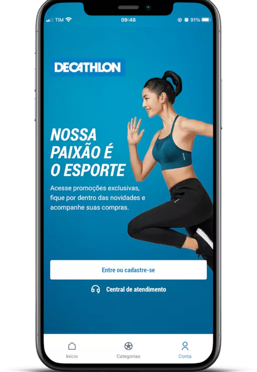 Decathlon lança app de compras