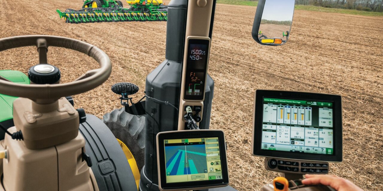 John Deere trará rede da Starlink aos seus tratores no Brasil e nos EUA