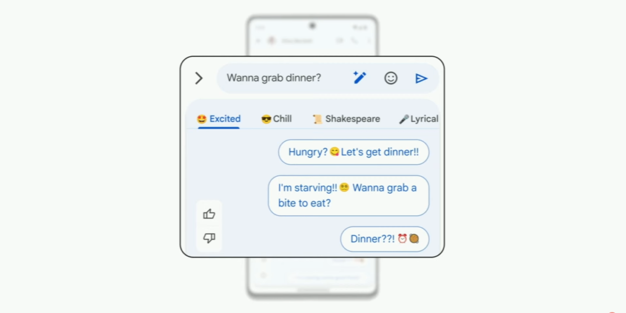 Android terá IA generativa nas mensagens e wallpapers