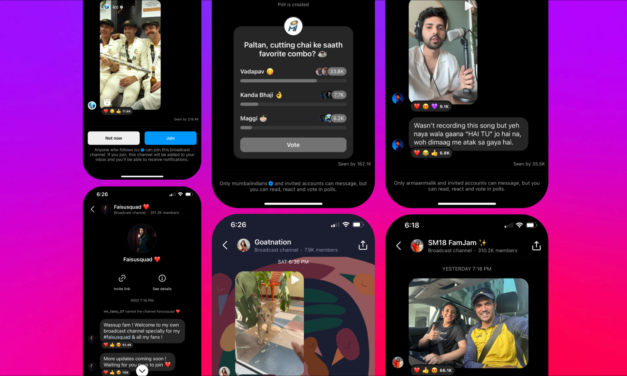 Meta fará expansão global da funcionalidade de canais do Instagram