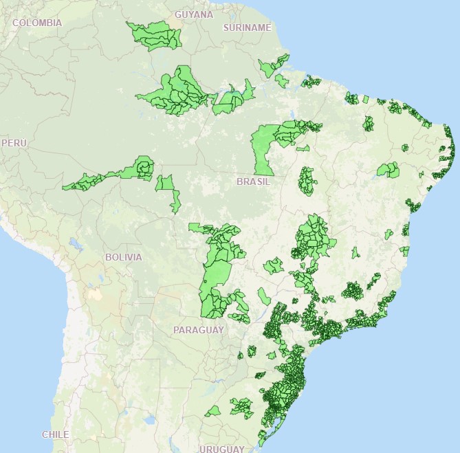 municipios liberados
