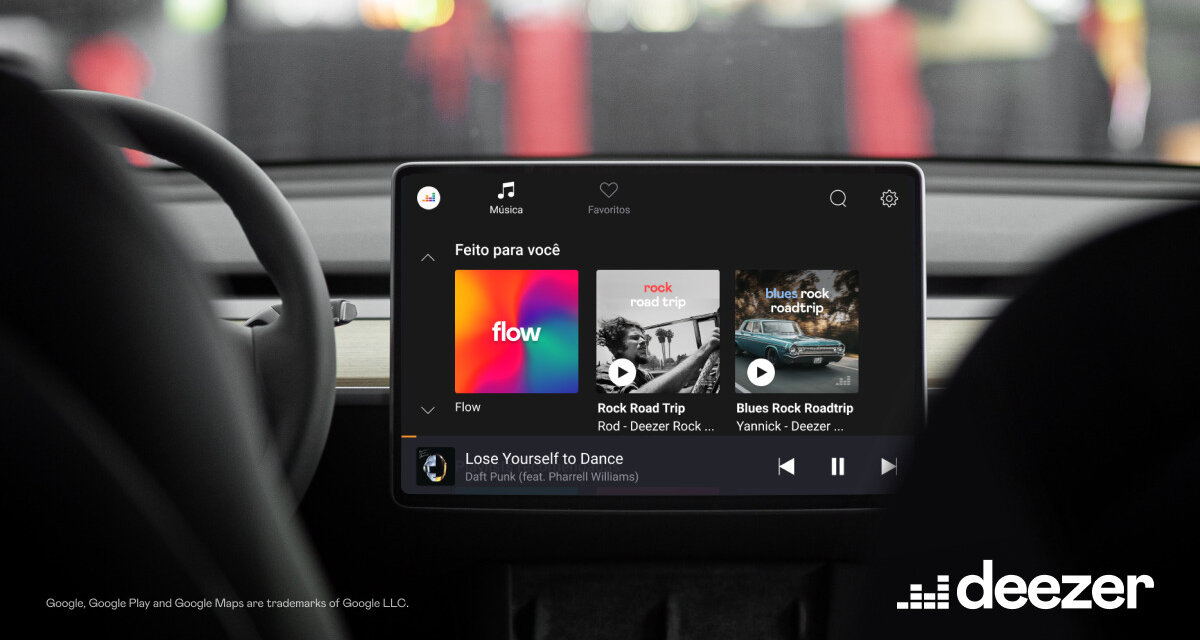 Deezer lança versão para carros