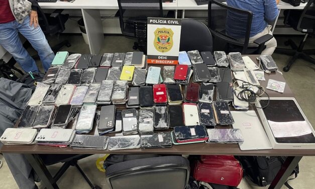 Polícia de SP prende suspeito de ser o principal receptador de celulares roubados do Brasil