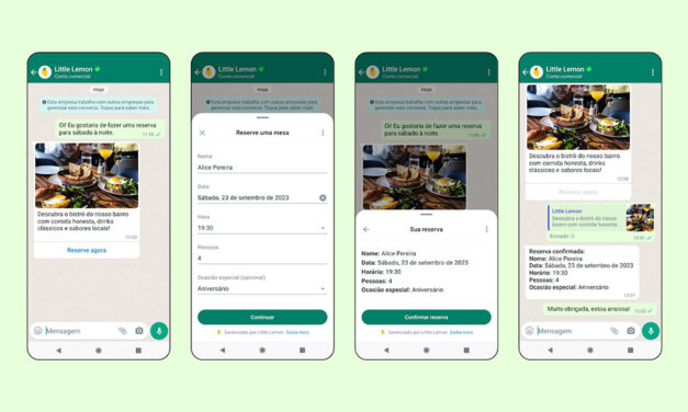 WhatsApp expande novos serviços para empresas com Flows