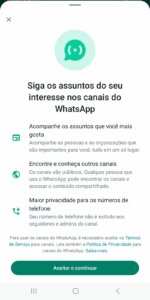 canais whatsapp