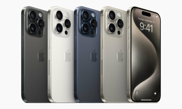 iPhone 15 Pro é revestido de titânio e grava vídeos em 3D