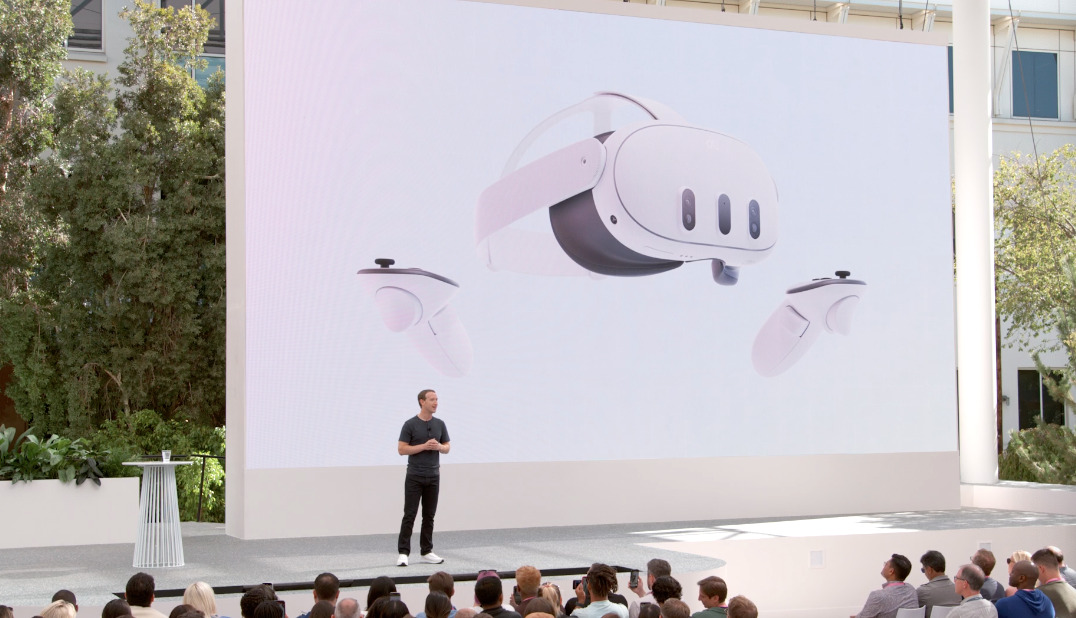 Headset Quest 3 aprofunda fusão entre mundos físico e digital