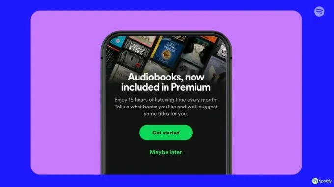 Spotify disponibiliza streaming de audiolivros, mas com limite de 15 horas/mês