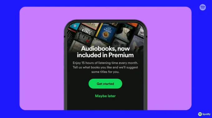 Spotify disponibiliza audiolivros nos Estados Unidos