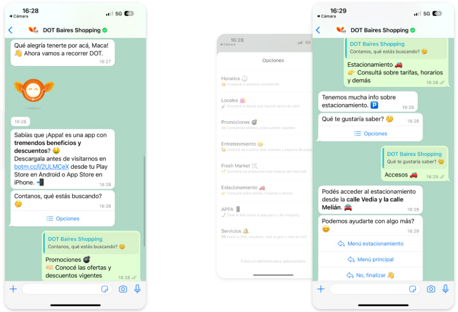 Botmaker: bots no WhatsApp aumentam engajamento médio em 400% em rede de shoppings na Argentina