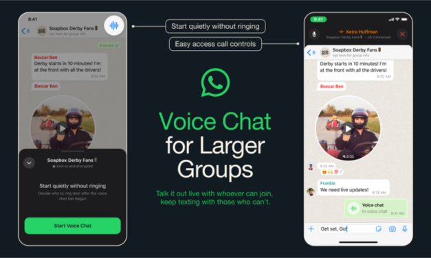 WhatsApp lança recurso de chat por voz