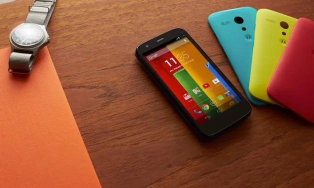 Fóssil móvel: Moto G