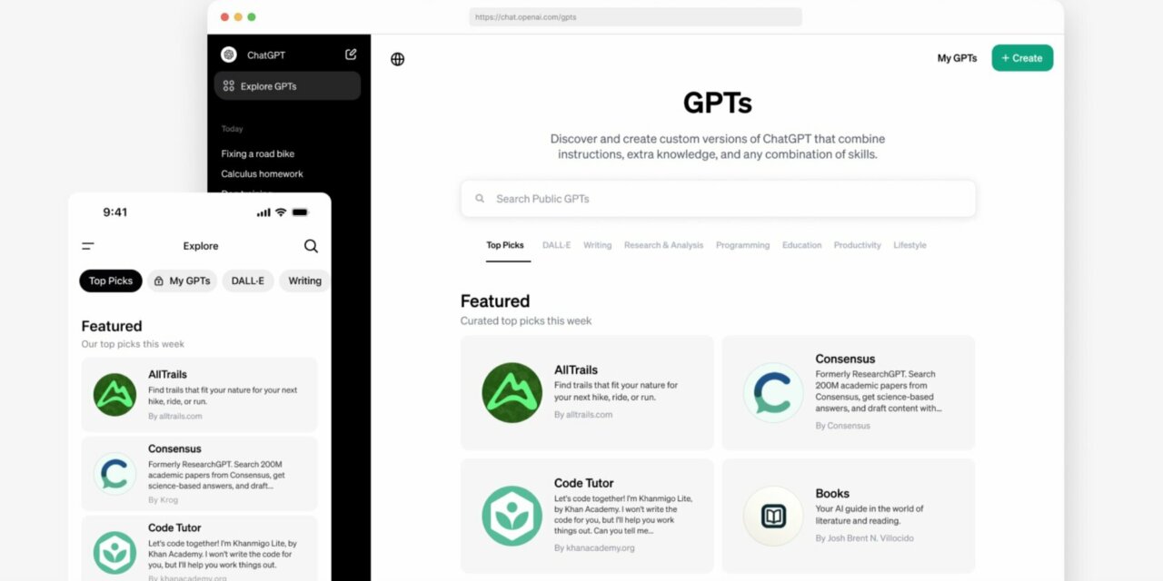 OpenAI abre bots da GPT Store para todos os usuários