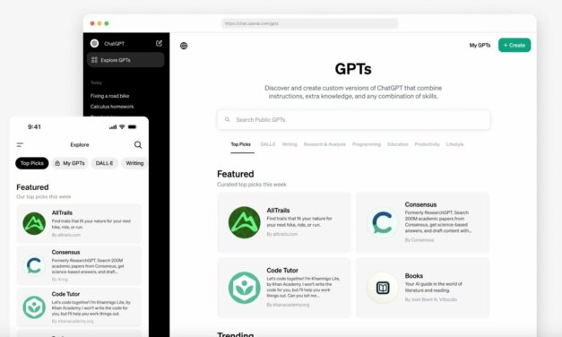 GPT Store é lançada com promessa de remuneração para desenvolvedores