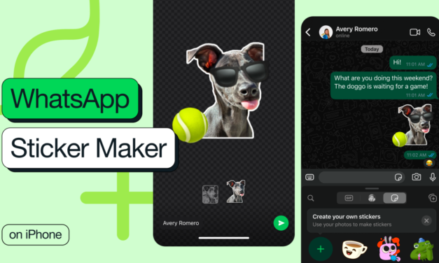 WhatsApp lança editor de figurinhas para dispositivos Apple