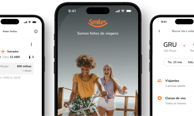 Programa de fidelidade da GOL, Smiles, lança um novo app