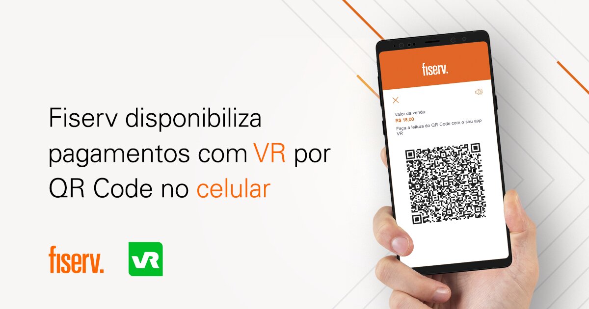 VR passa a aceitar pagamento com QR code em apps de tap on phone