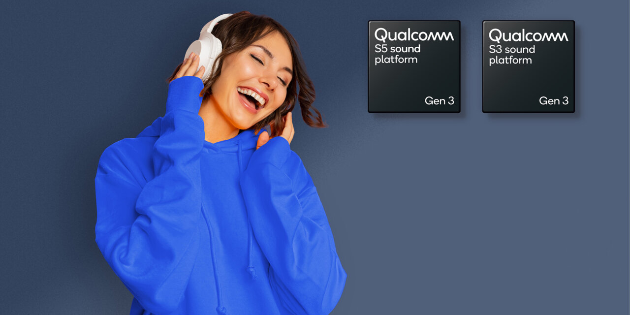 Qualcomm lança dois chipsets de áudio: S5 e S3 Gen 3