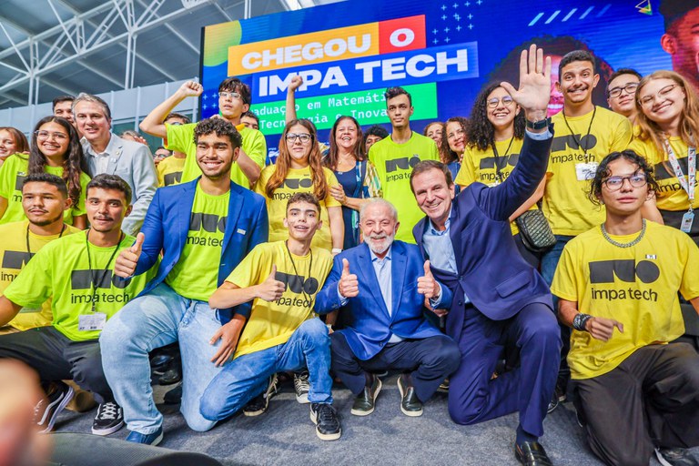 Lula e Eduardo Paes inauguram Impa Tech no Rio de Janeiro