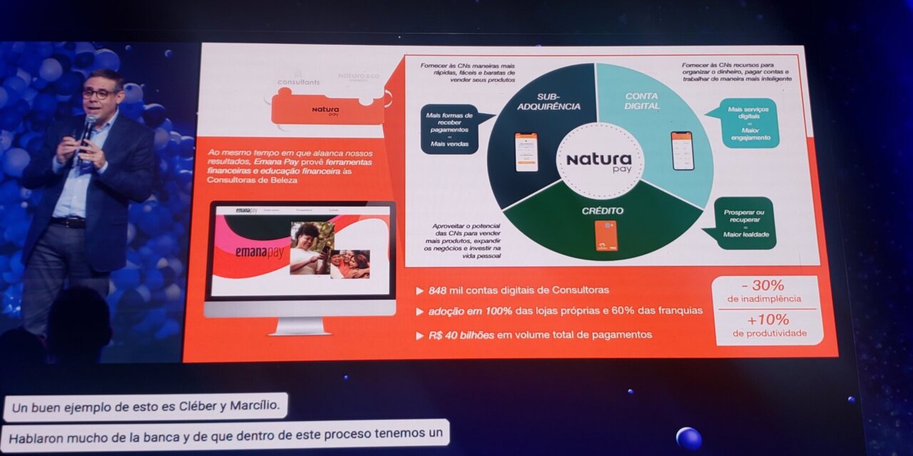 Natura tem 848 mil consultoras com contas digitais no Natura Pay