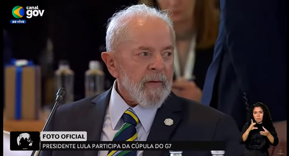 Lula defende governança internacional da IA no G7