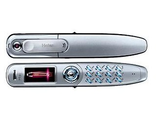 Fóssil móvel: Haier P7, o celular-caneta
