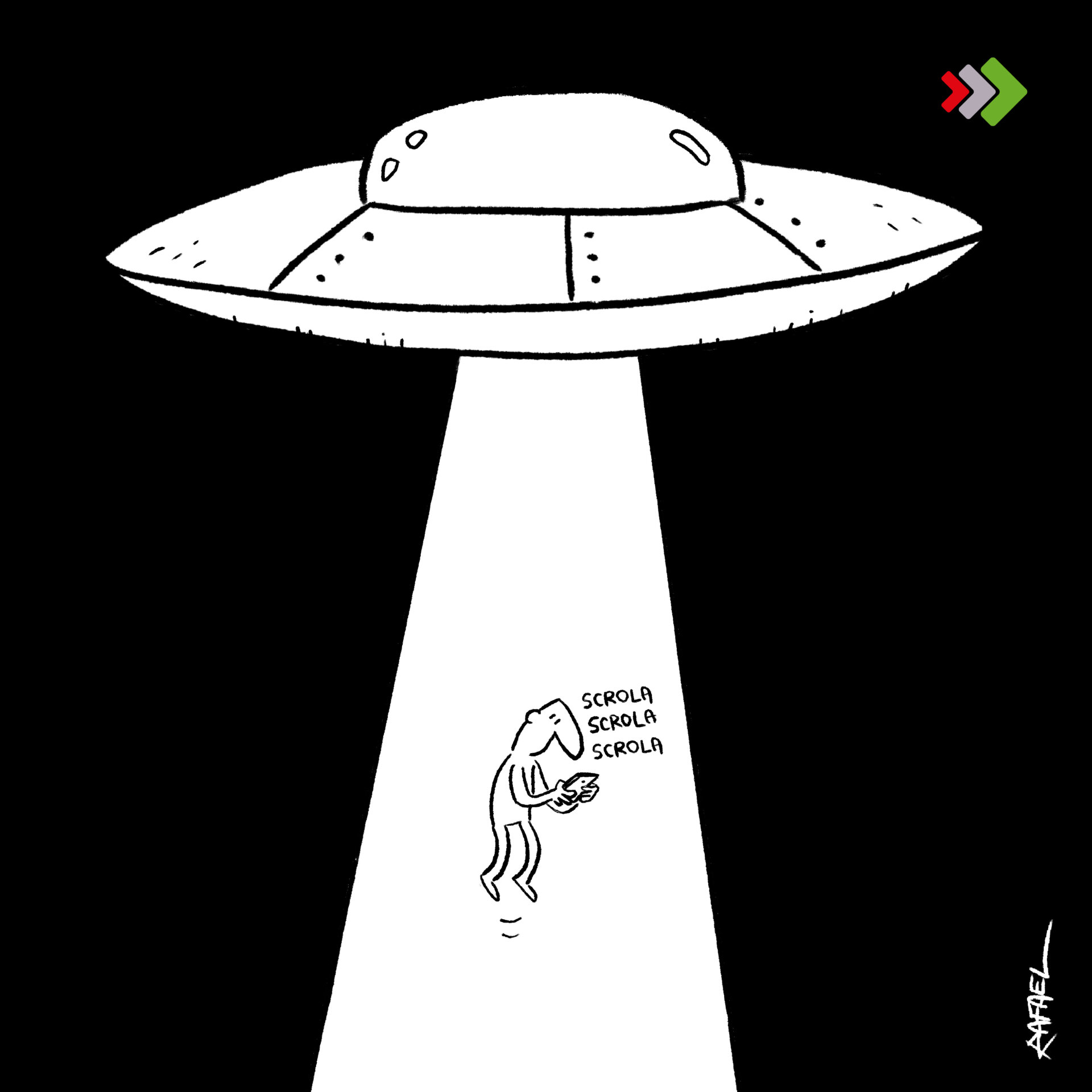 cartum do rafael correa