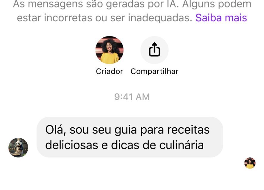 Meta lança AI Studio para brasileiros criarem personagens com IA