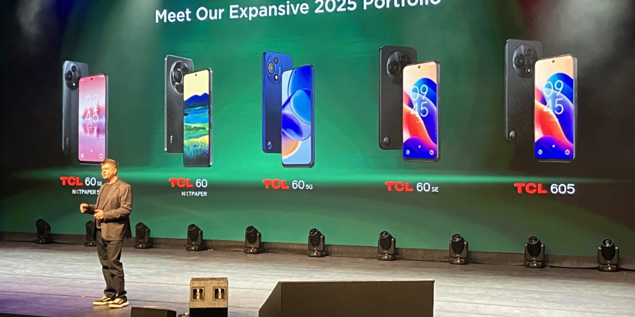 TCL apresenta portfólio 2025 com nove dispositivos entre tablets e smartphones