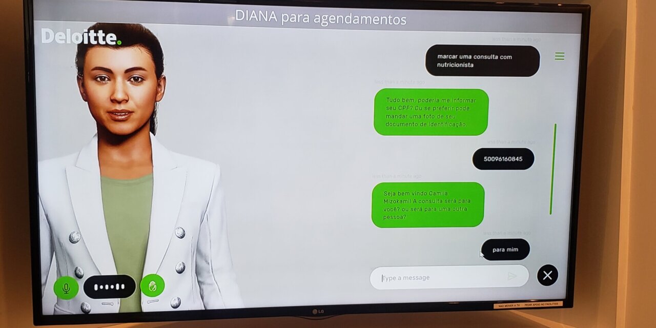 Plataforma de atendimento com IA da Deloitte, Diana tem oito clientes no Brasil