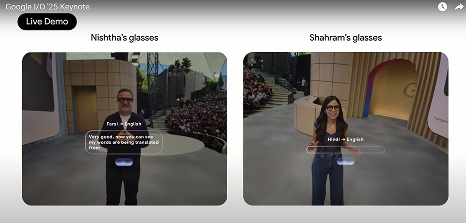 Android XR é a volta do Google aos óculos inteligentes