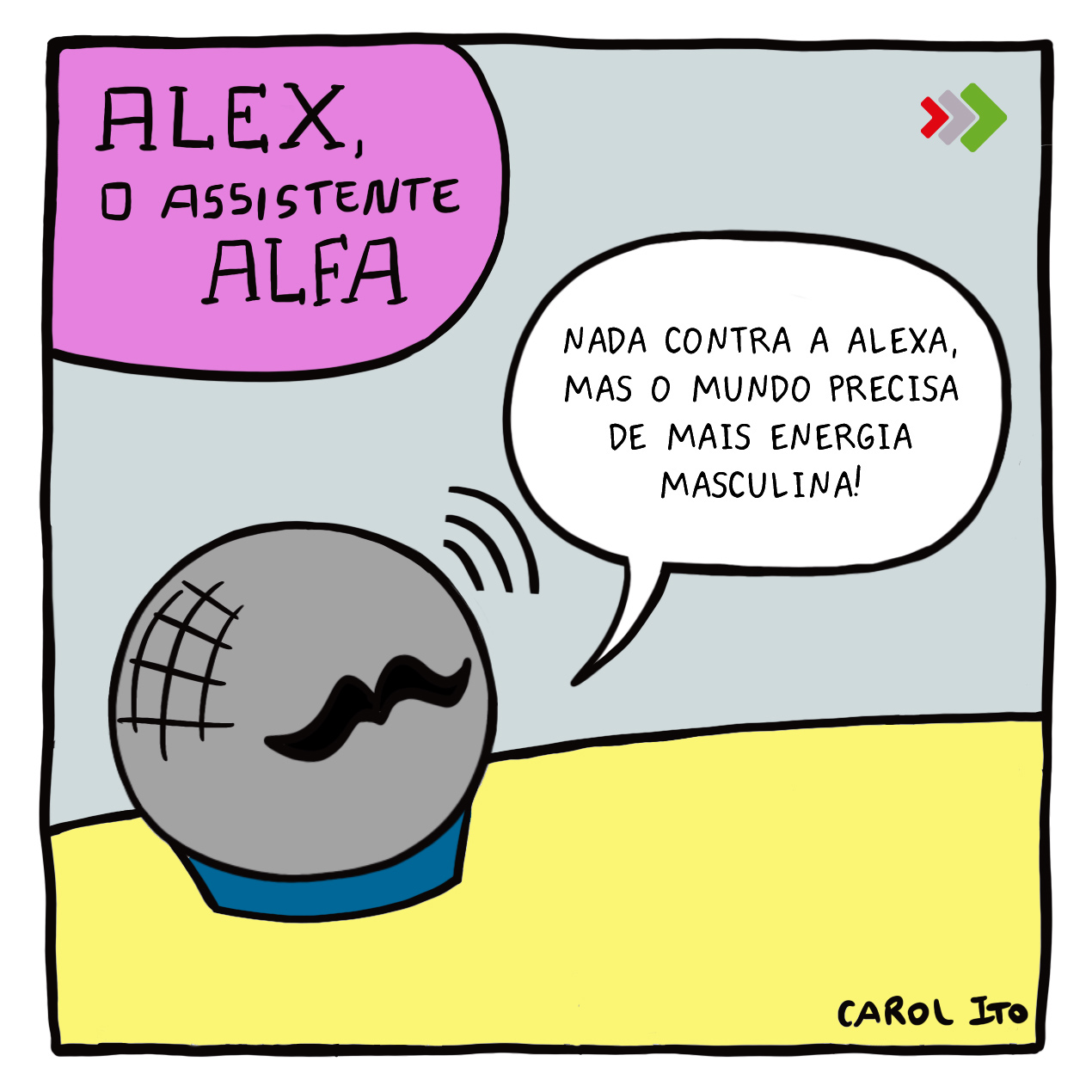 carol ito, cartum
