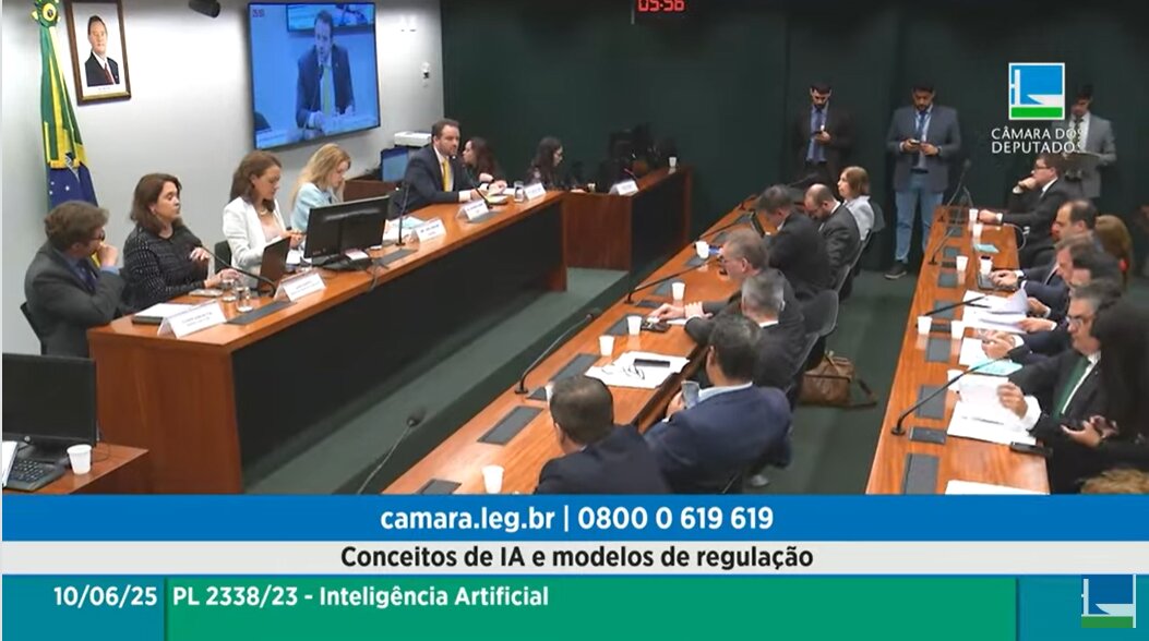Comissão Especial de IA da Câmara dos Deputados faz sua primeira audiência pública