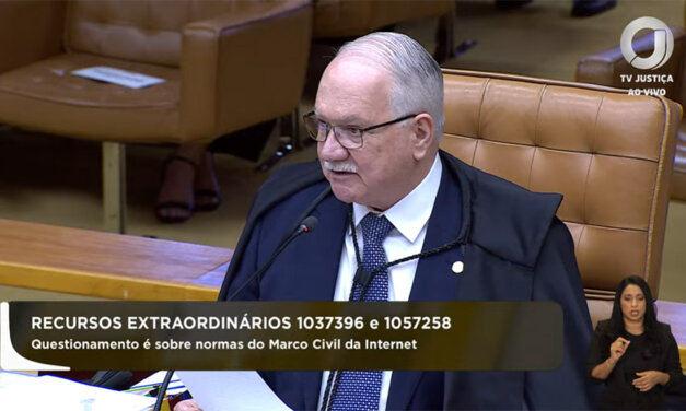 STF avança no julgamento do artigo 19 com votos de Fachin e Cármen Lúcia