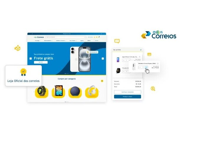 Marketplace Mais Correios inicia testes restritos